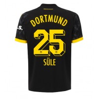 Pánský Fotbalový dres Borussia Dortmund Niklas Sule #25 2023-24 Venkovní Krátký Rukáv